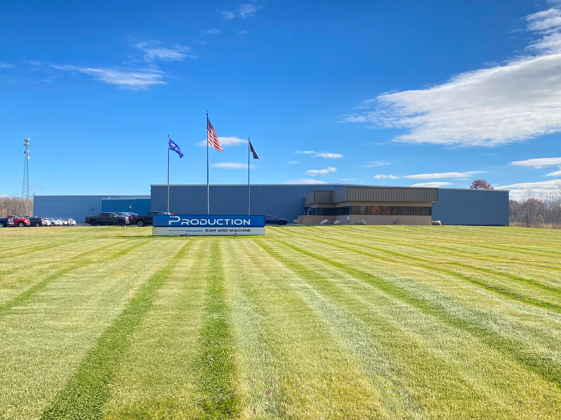 psm_bldg Production Saw and Machine Headquarters